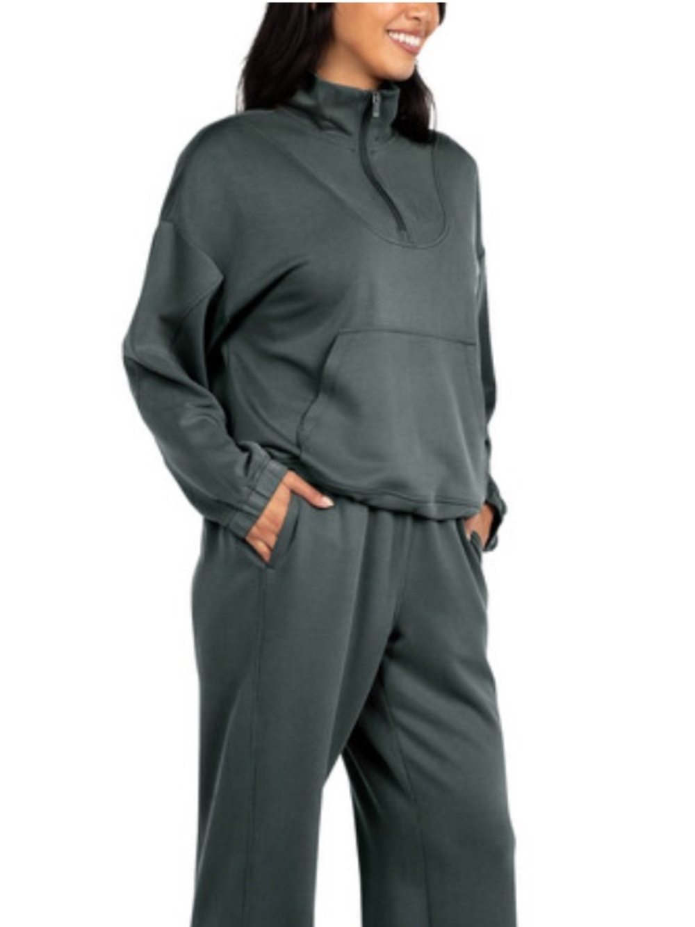 Spyder Heather Dark Green Pullover